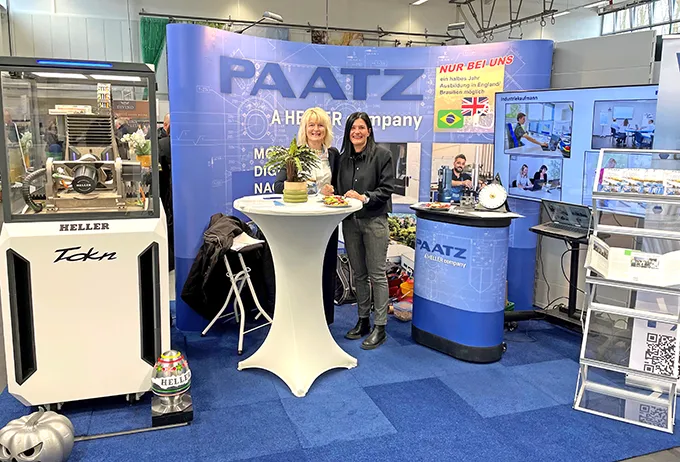 Messestand der Fa. Paatz – ein langjähriger Kunde von Walter-Fach-Kraft in Schmalkalden