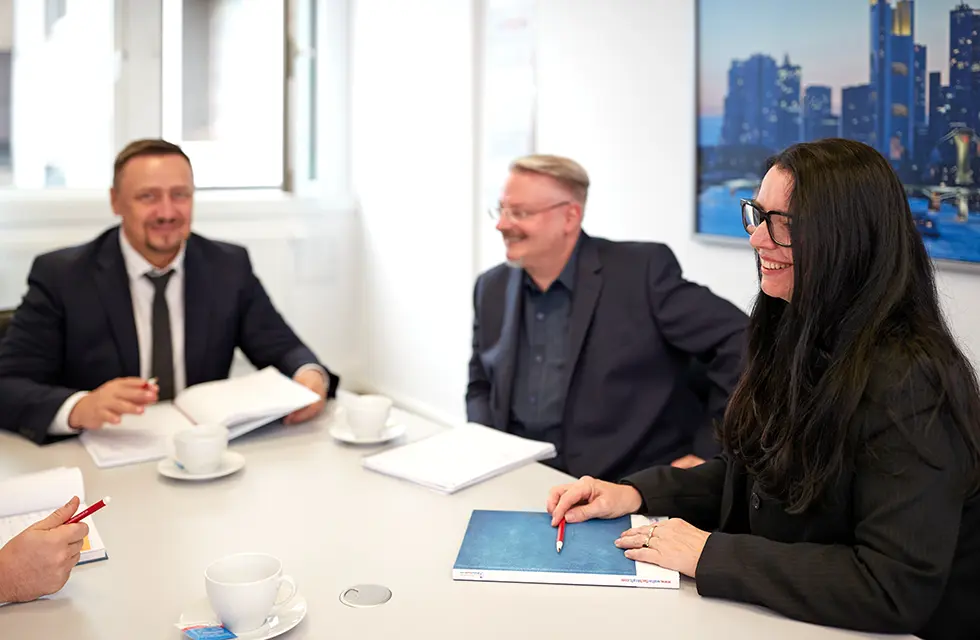 Walter-Fach-Kraft-Frankfurt-Teambesprechung Teambesprechung bei Walter-Fach-Kraft Personalvermittlung in Frankfurt