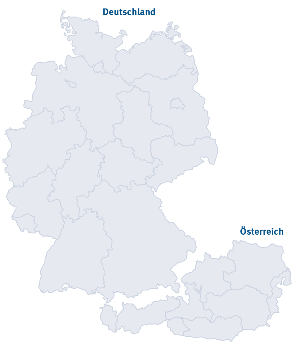 Walter-Fach-Kraft-Standorte Standorte Walter-Fach-Kraft Deutschland und Österreich