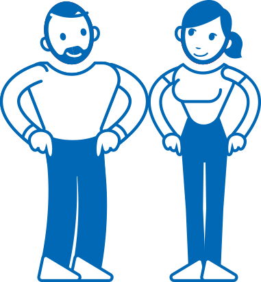 Walter_Illu_Maskottchen_Kontakt Illustration